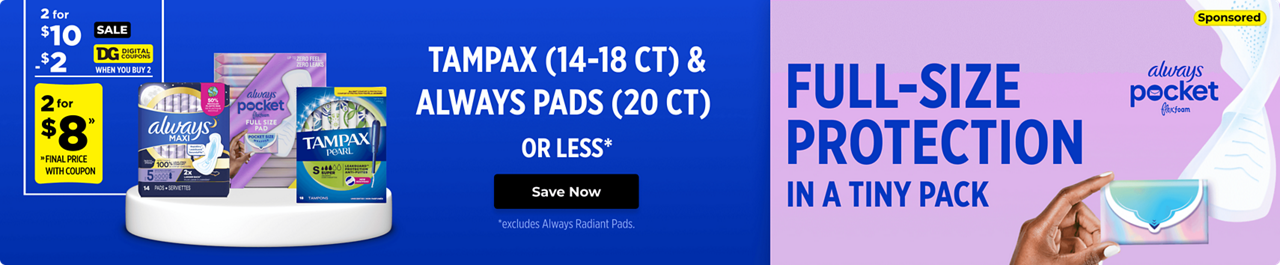 TAMPAX Always Pads