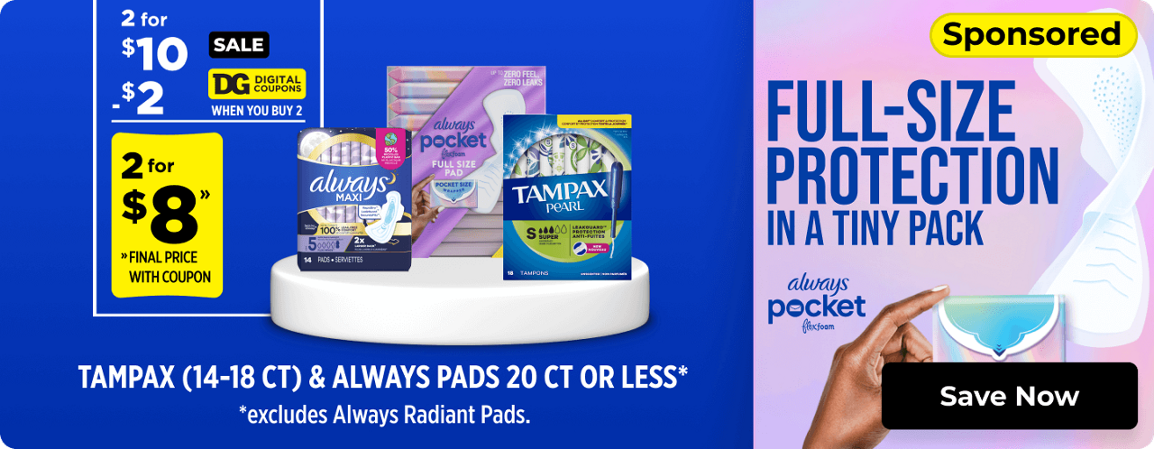 TAMPAX Always Pads