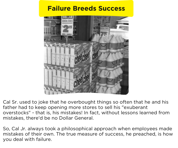 Failure Breeds Success