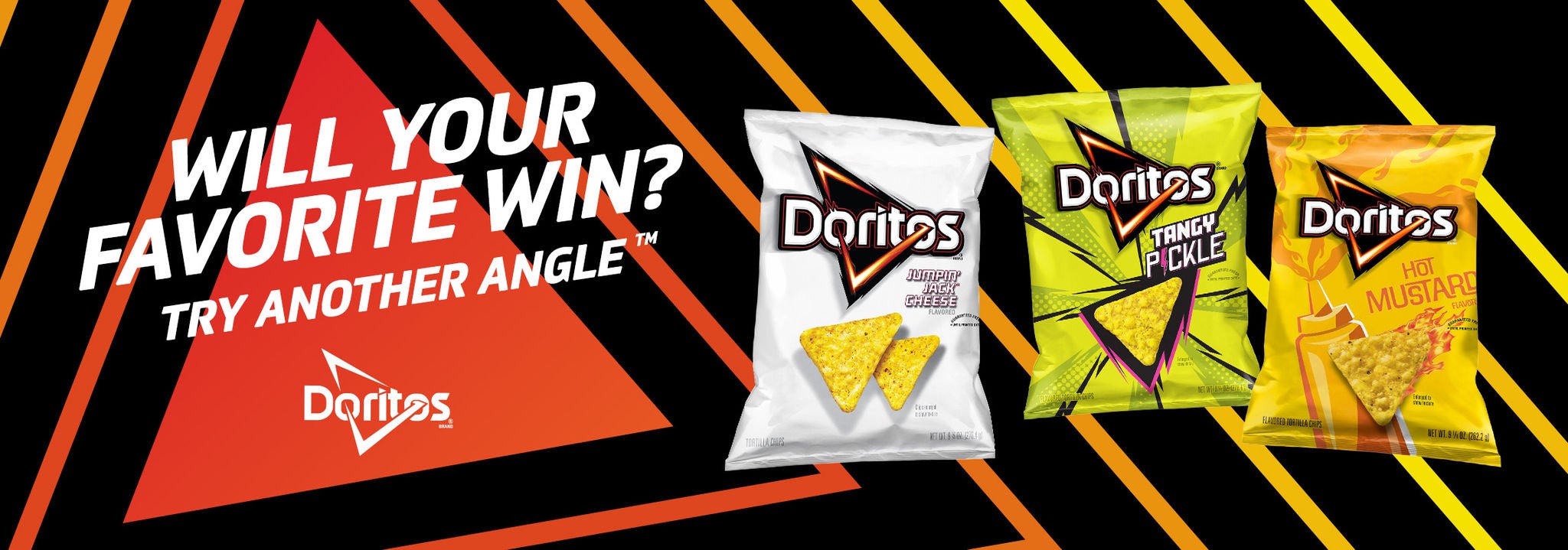 Doritos Pick A Flavor Footer