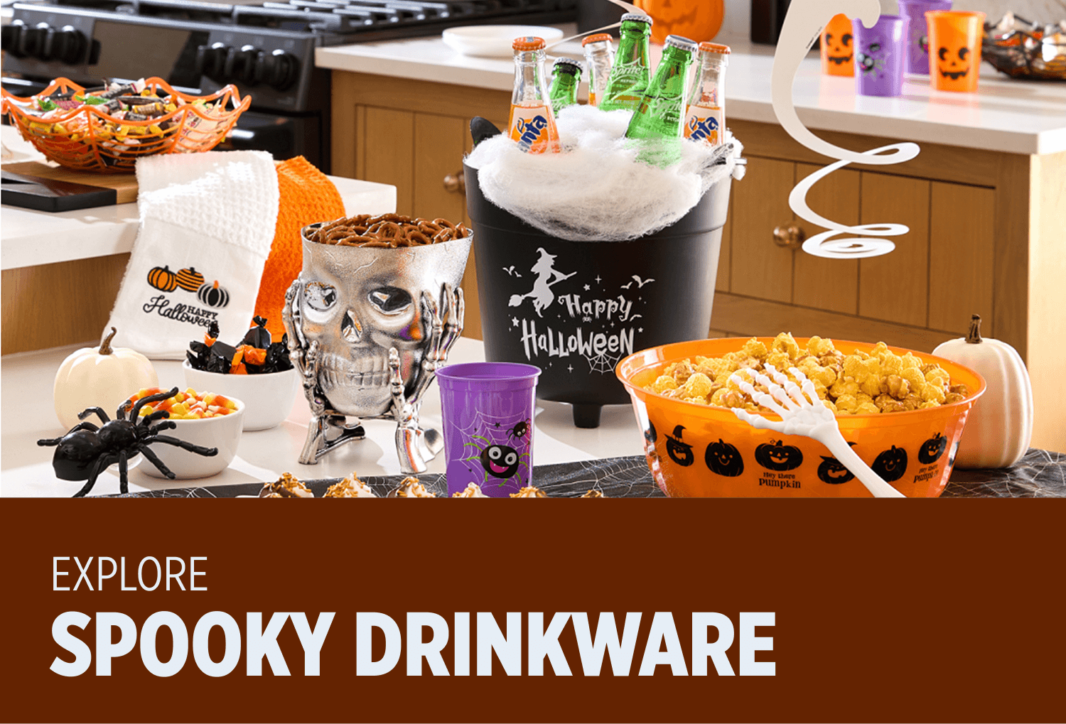 Explore Halloween Drinkware