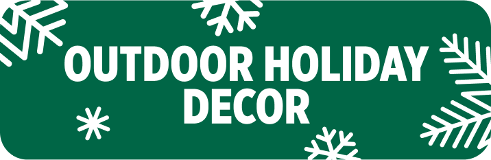 Outdoor holiday decor