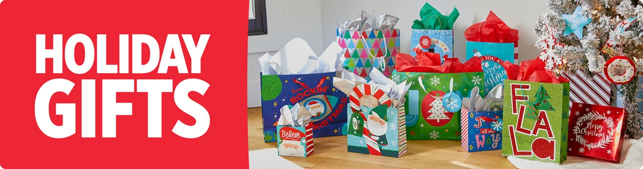 Christmas Gifts and Gift Supplies Header