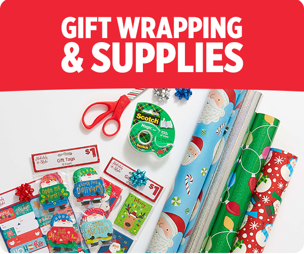 Gift Wrapping & Supplies Banner