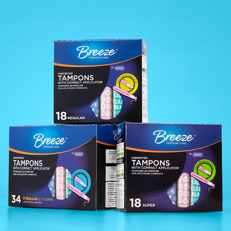 Breeze Tampons