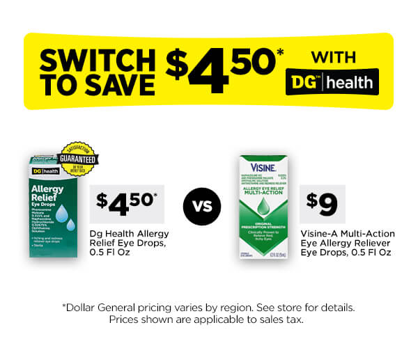 Switch to Save on Allergy Relief 
