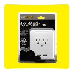 Outlets, adapters, surge protectors, and extension cords 