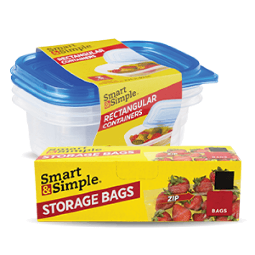 Shop Smart & Simple Food storage