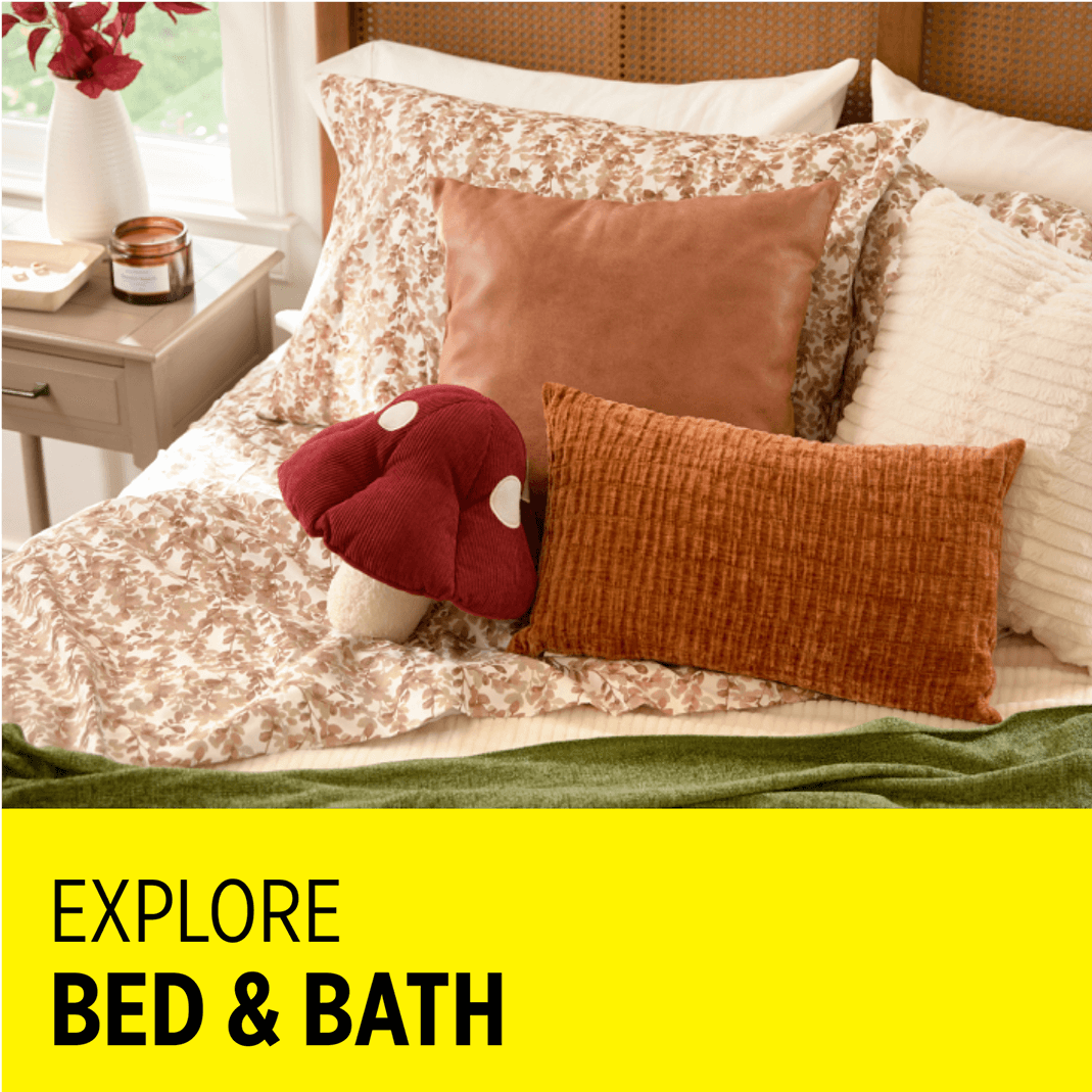 Explore Bed & Bath Finds