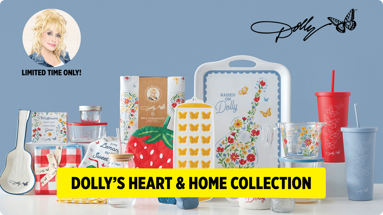 Dolly’s Heart & Home Collection - In Stores Now!