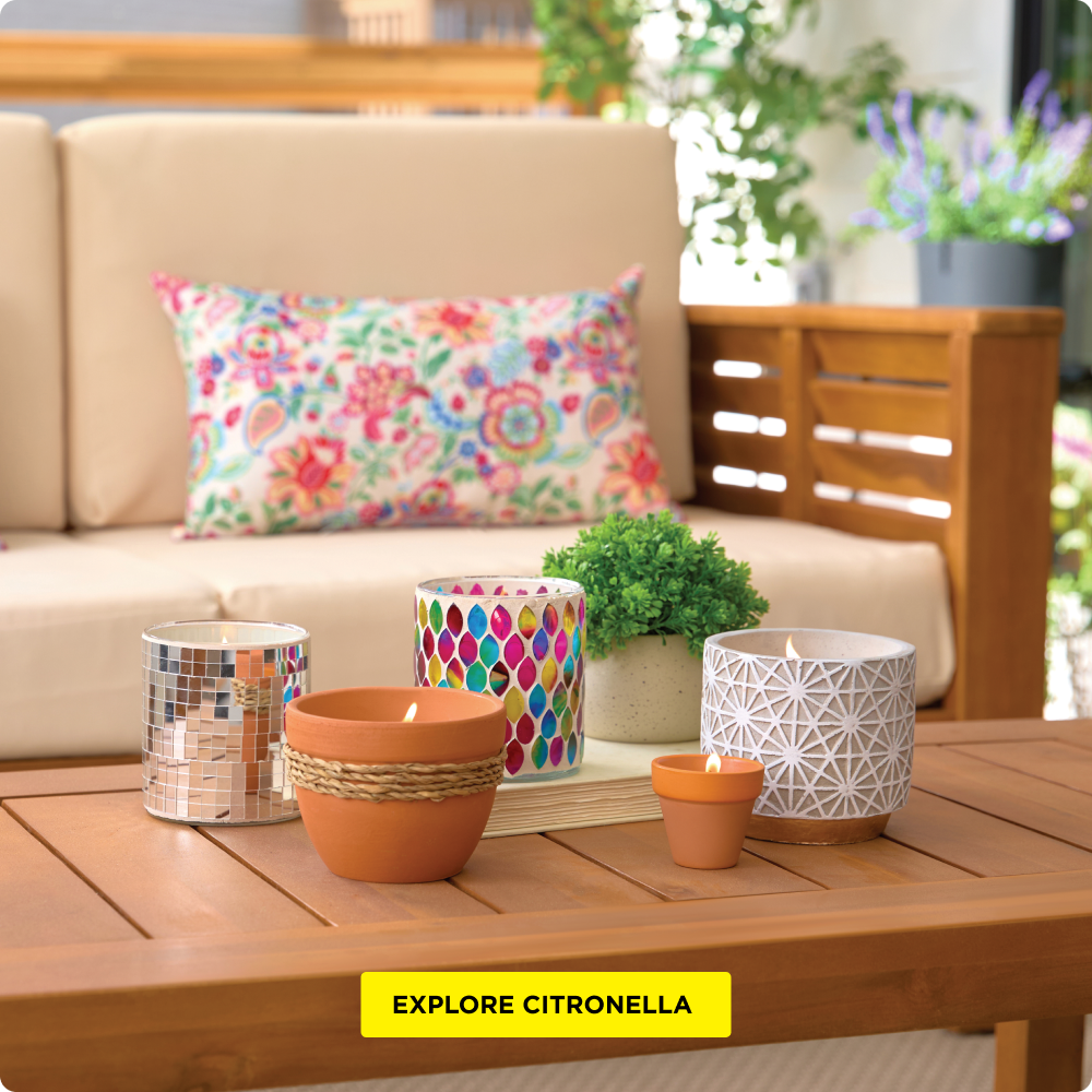 Citronella Candles & Bug Spray