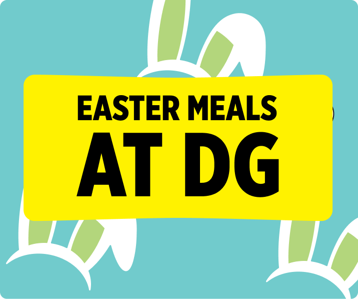 Easter meals by DG