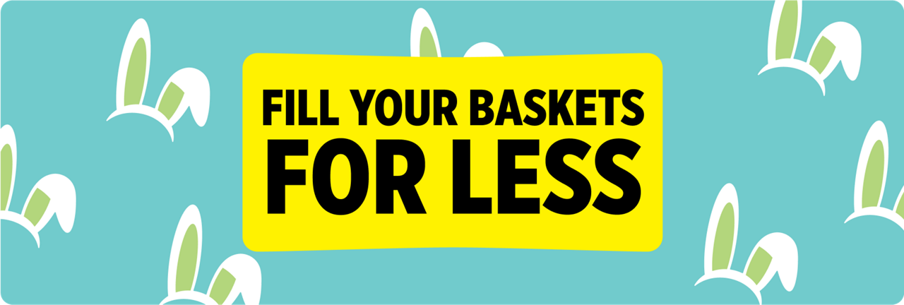 Fill your easter baskets for less