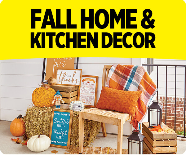 Fall Home & Kitchen Decor