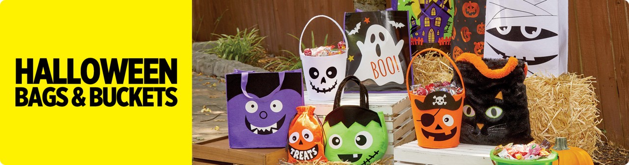 Halloween Bags and Buckets