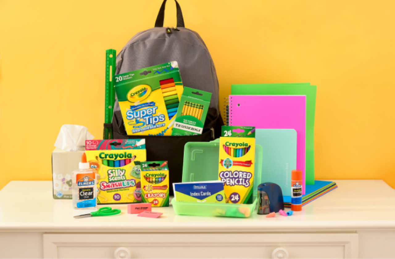 Grades 1-3 school supplies