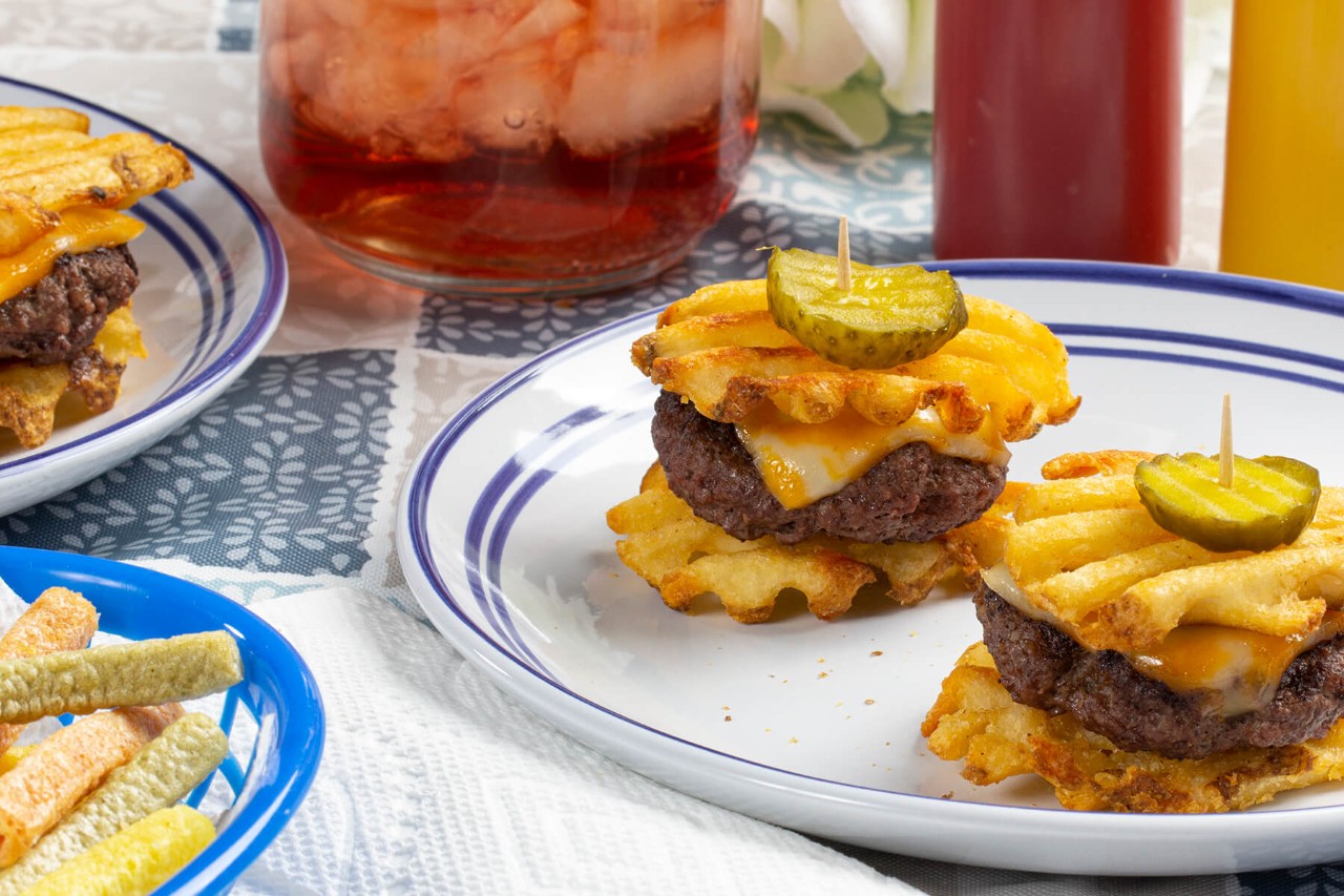  Summertime Waffle Sliders Recipe