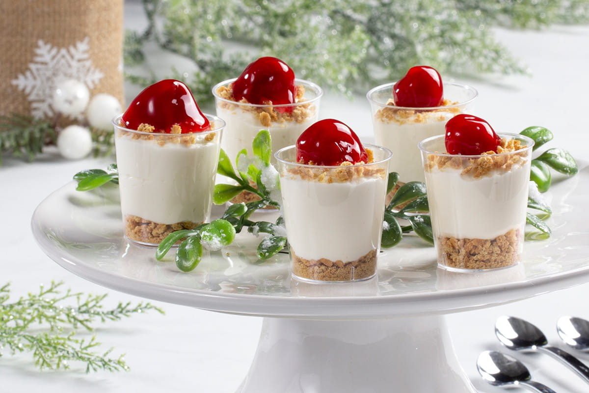  Holiday Cheesecake Shooters Recipe