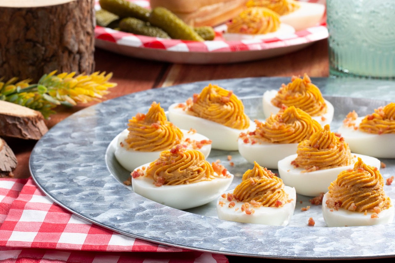  BBQ Deviled Eggs Recipe