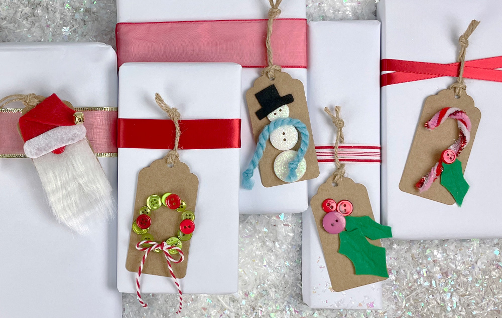Christmas Gift Tags Banner