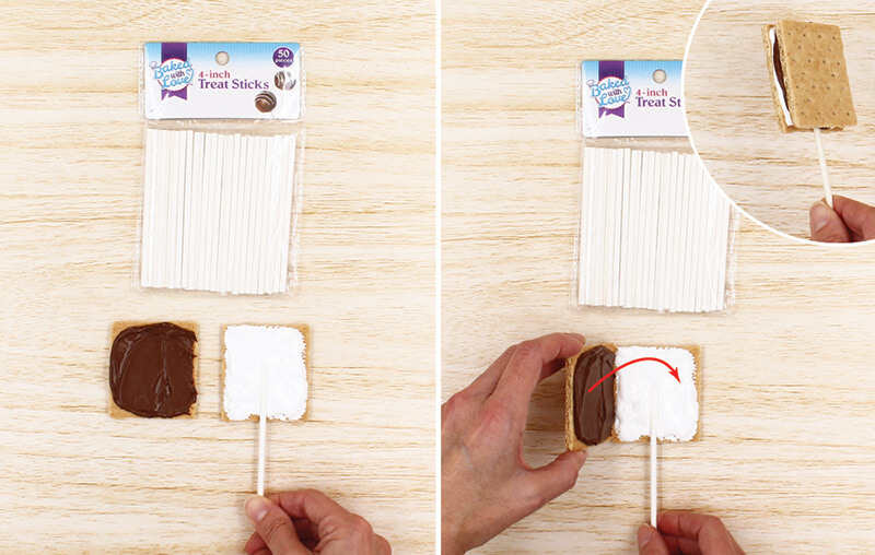 photo of step 2 for valentine s'more pops recipe craft 