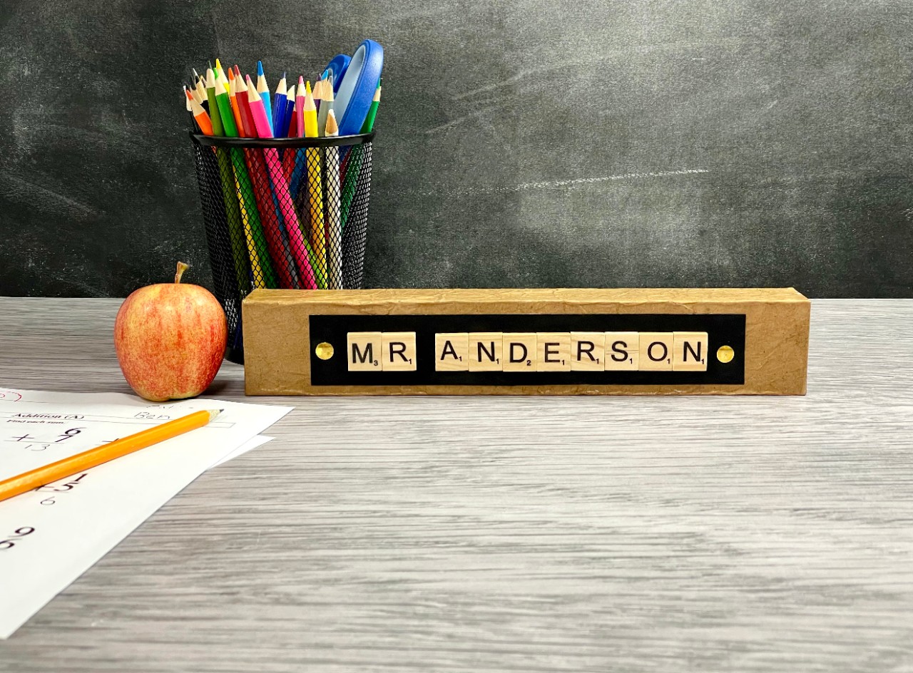 Teacher’s Desk Name Plate