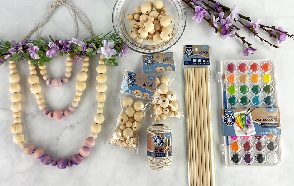 Wood Beads // Macrame DIY Supplies