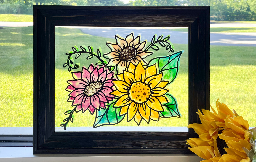  Painted Glass Art Hero