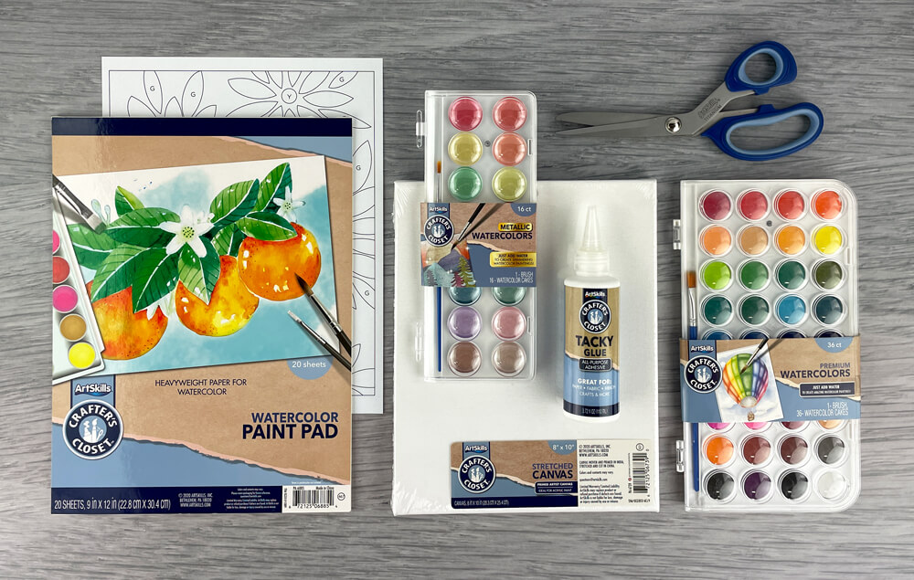 Watercolor Marker & Brush Set (9 ct)