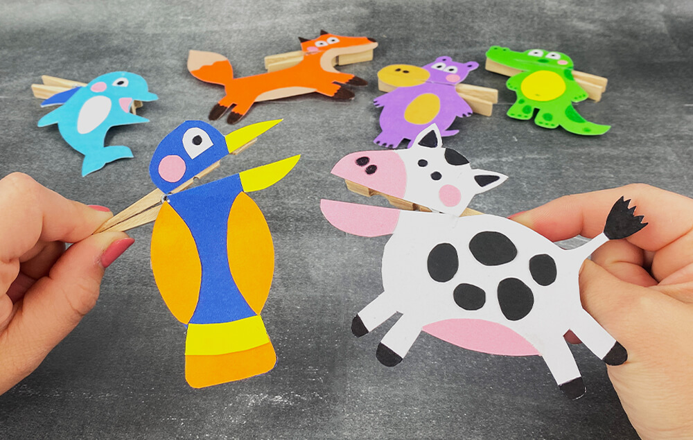 Clothespin Puppets Hero Banner