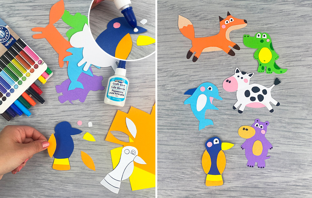 Clothespin Puppets Step 3