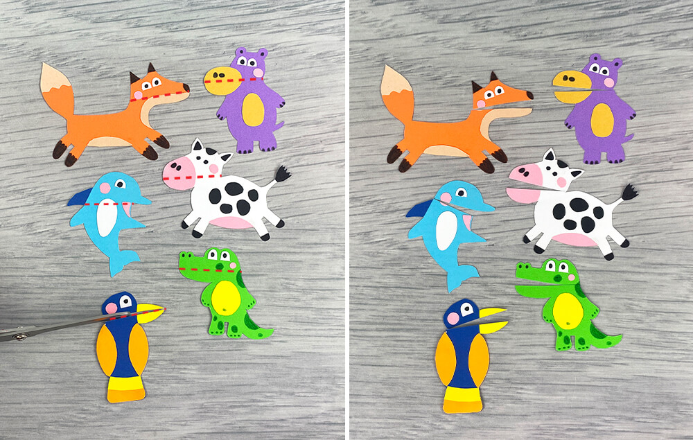Clothespin Puppets Step 4