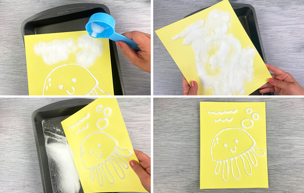 Salt Painting Step 3