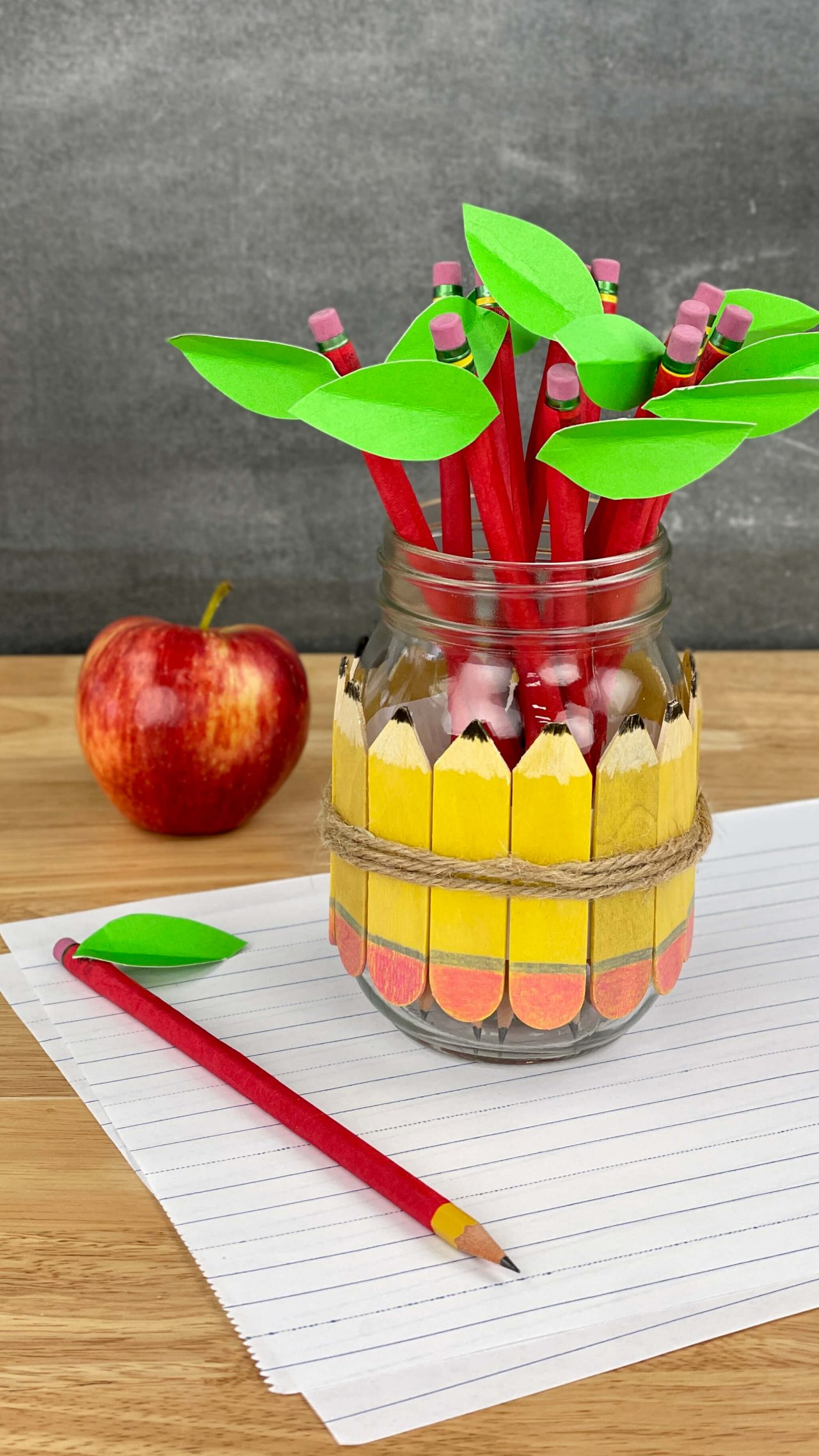 Teacher Pencil Holder and Pencil Toppers Hero Banner