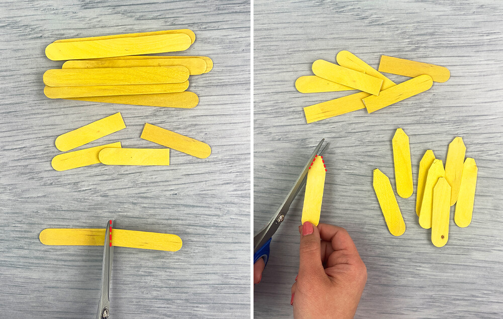 Teacher Pencil Holder and Pencil Toppers Step 1
