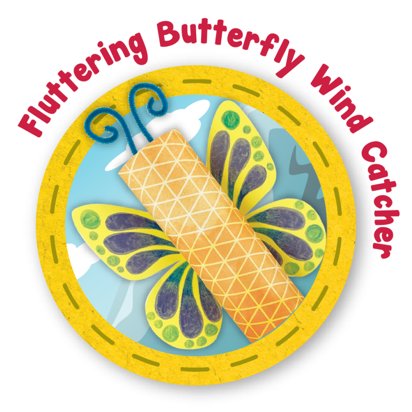Fluttering Butter-fly Wind Catcher