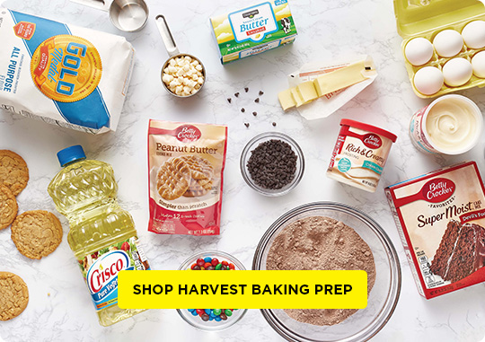Shop Harvest Baking Prep