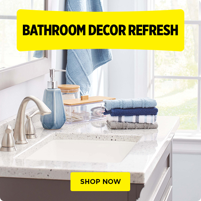 Shop our bathroom decor selection