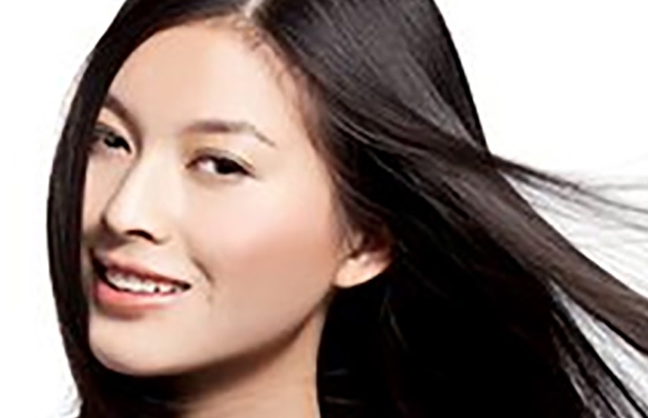 Young woman smiling