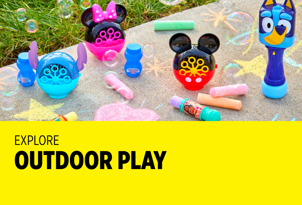 Bubbles, Chalk, & Outdoor Play