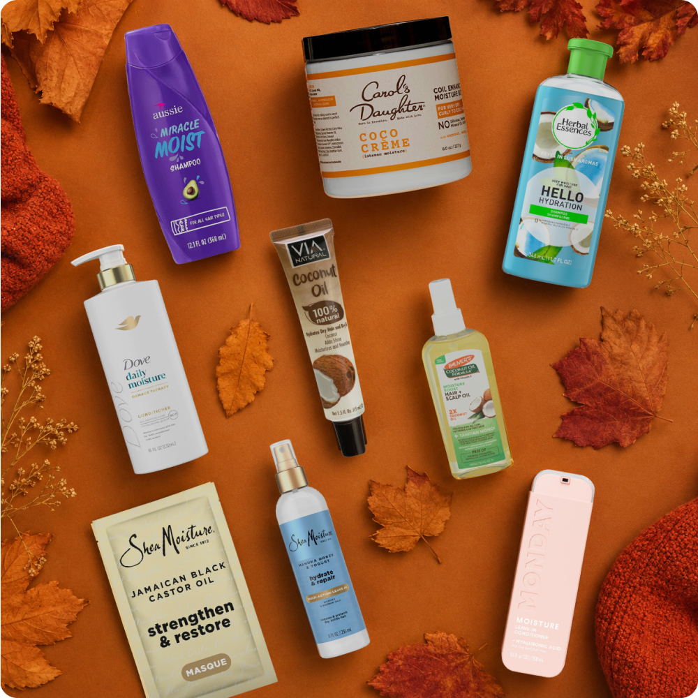 Restore Moisture — hydrating hair care products including shampoo, conditioner, oils and treatments