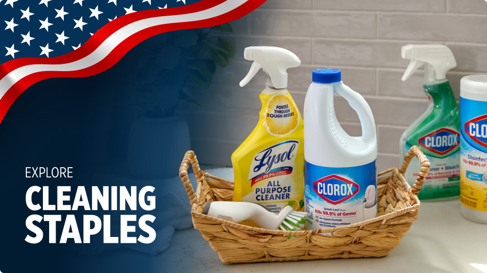 Prep for the Celebration with Cleaning Staples