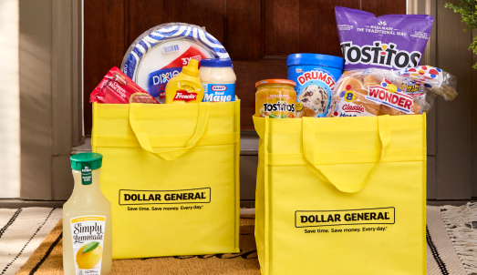 Dollar General delivery — groceries, snacks, drinks and party supplies delivered to your door
