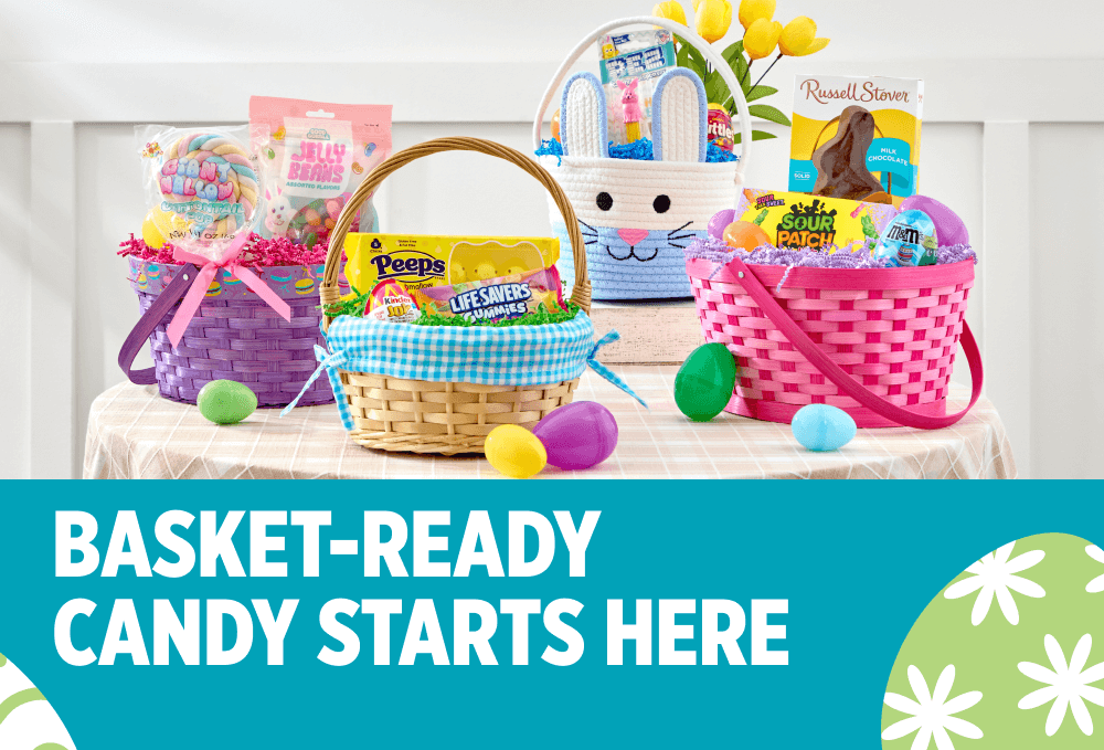 Basket-Ready Candy Starts Here