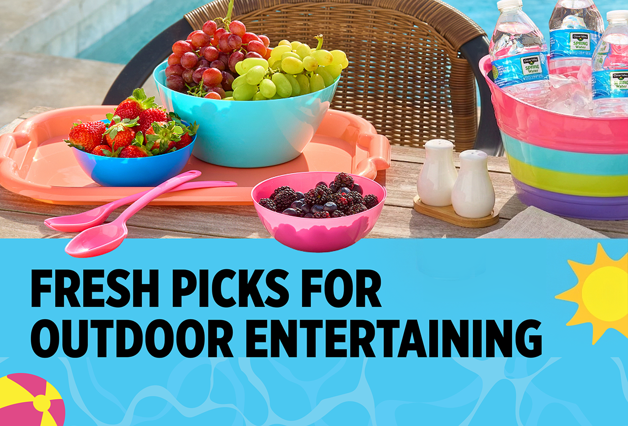 Fresh Picks For Outdoor Entertaining