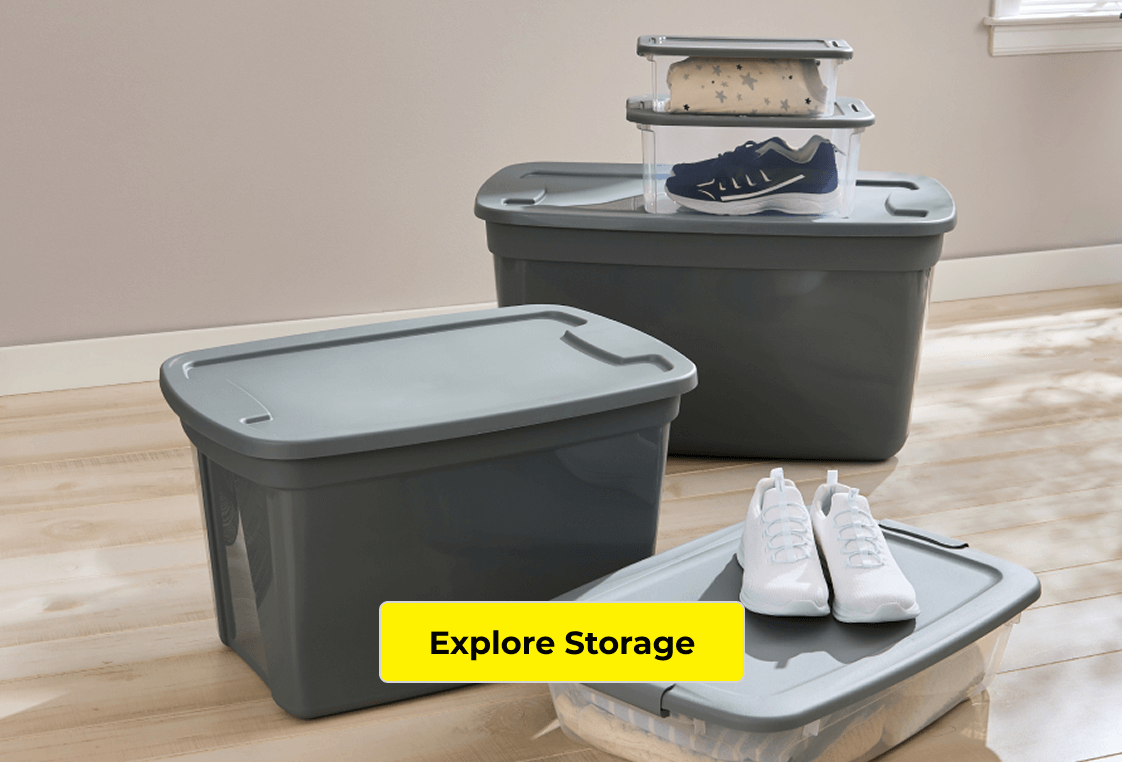 Storage & Organization for Less