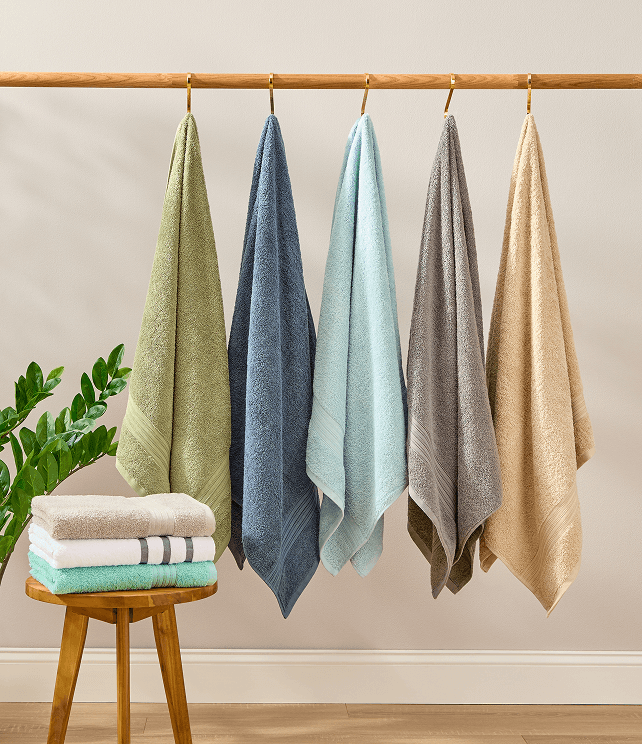 Bath Towels & Washcloths