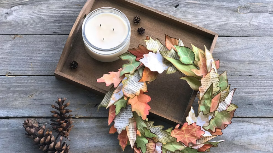 Fall Crafts — DIY wreath craft inspiration