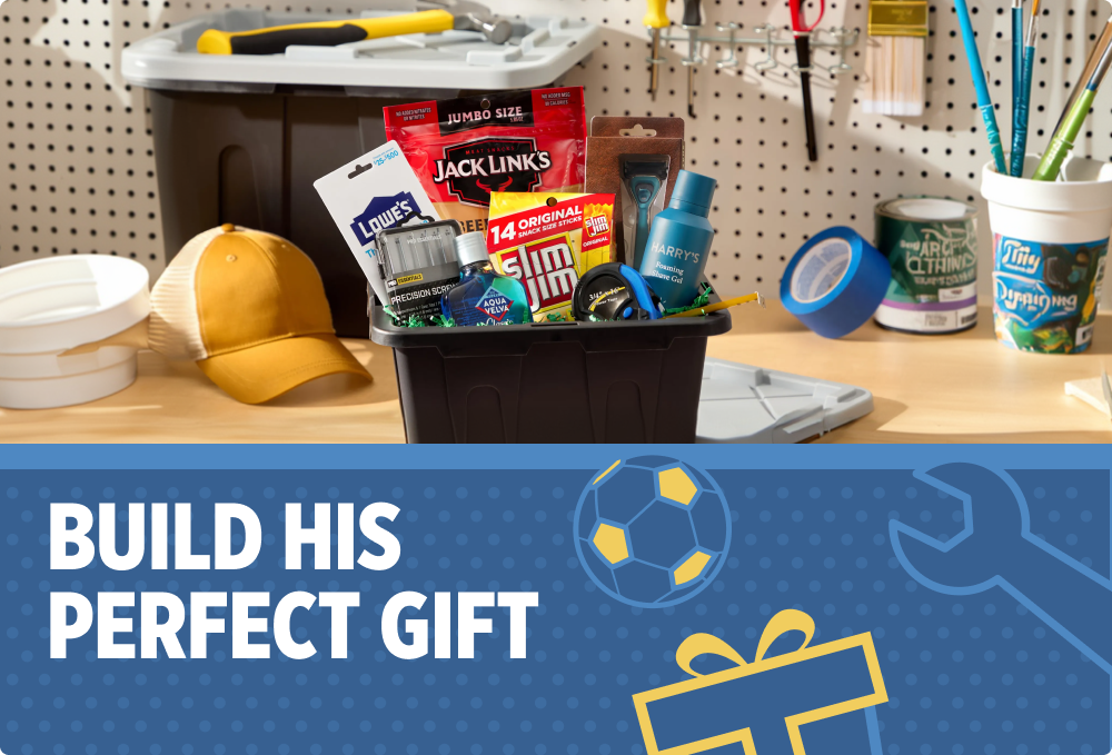 Build His Perfect Gift
