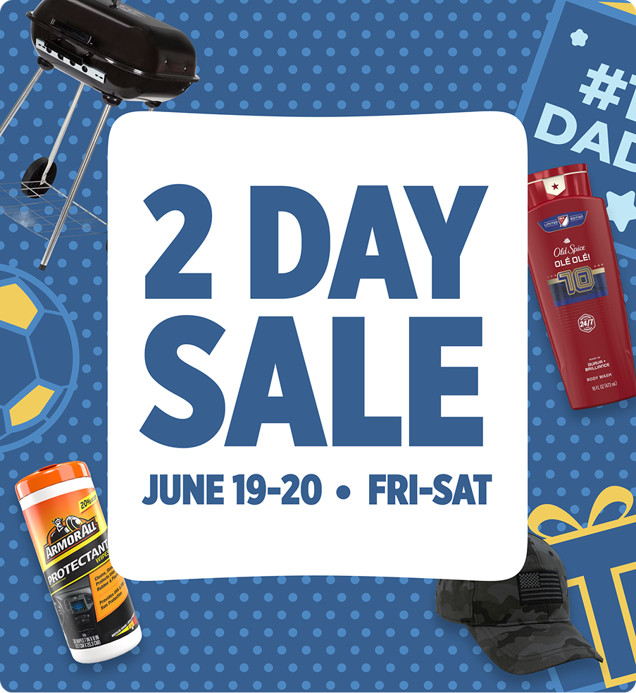 2 Day Sale — June 19–20, Fri–Sat